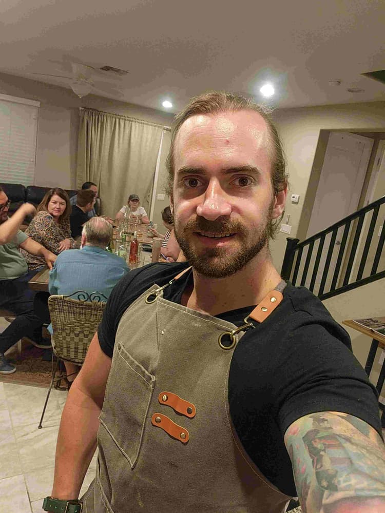 Chef Julian Dinner Selfie